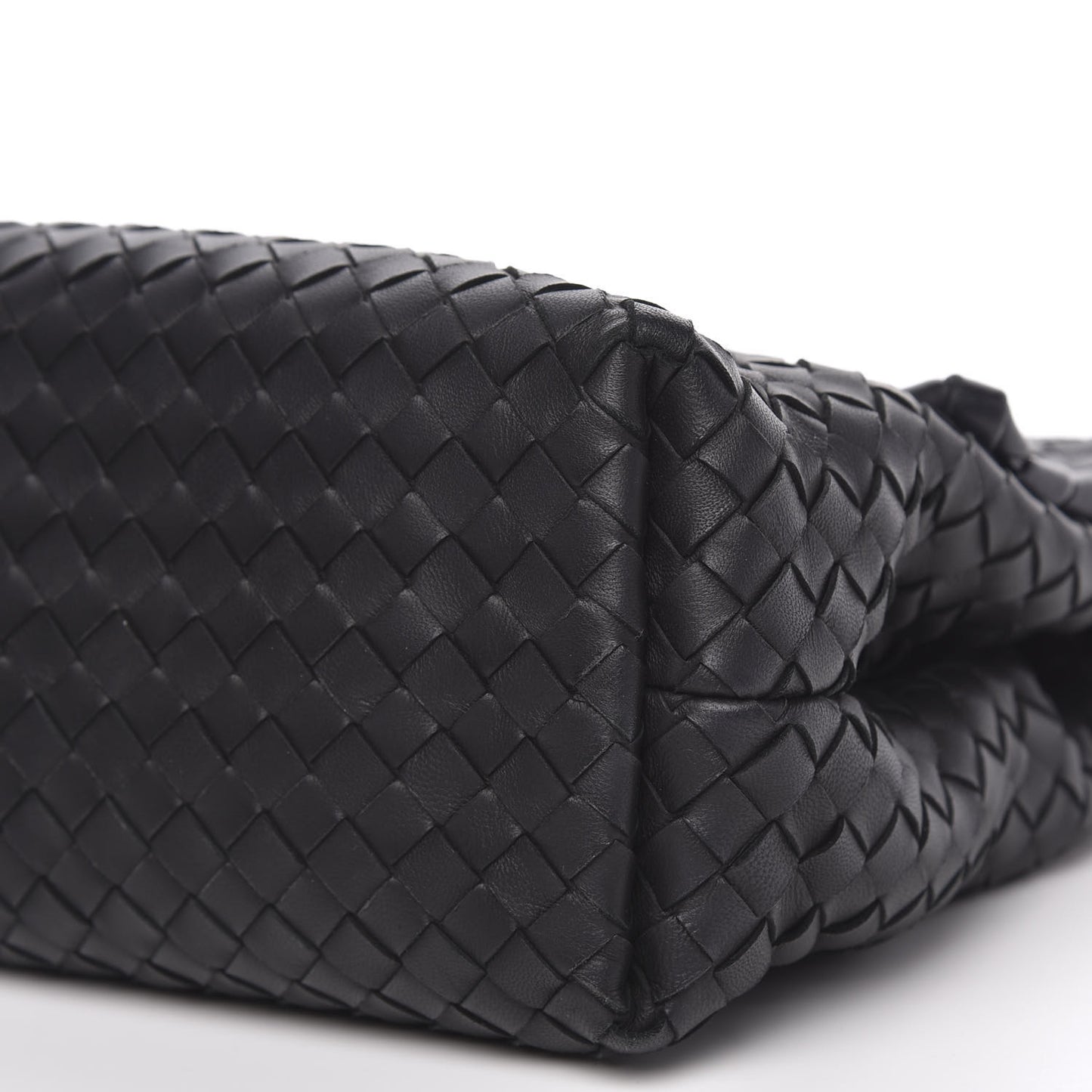 Nappa Intrecciato Large Olimpia Bag Black