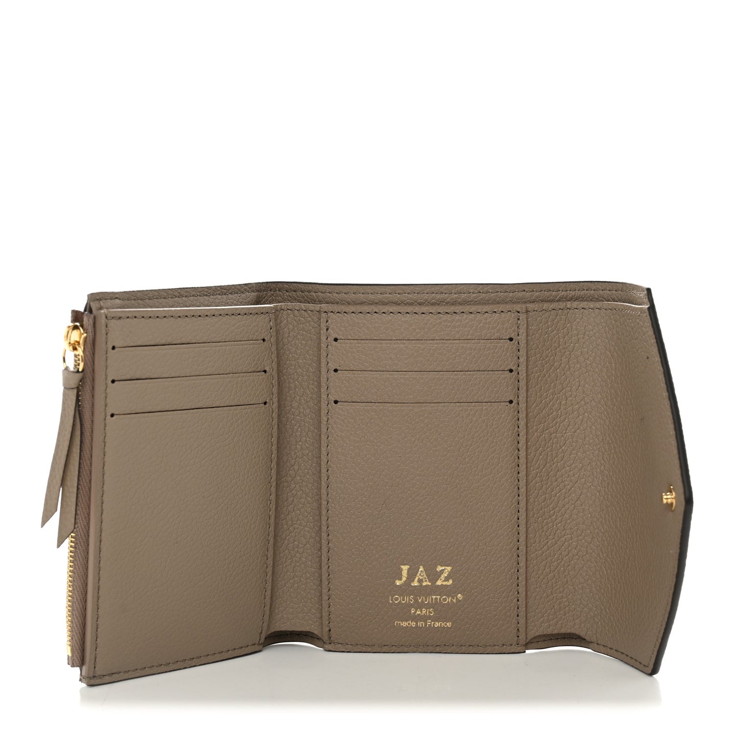 Empreinte Monogram Giant Victorine Wallet Tourterelle Creme