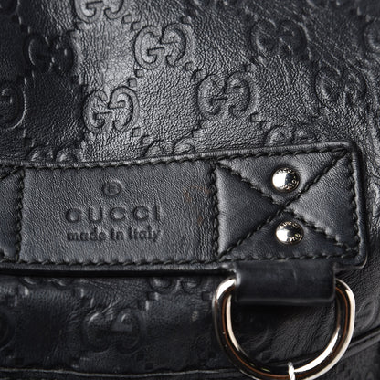 Gucci Guccissima Single Buckle Backpack Black 21 of 21