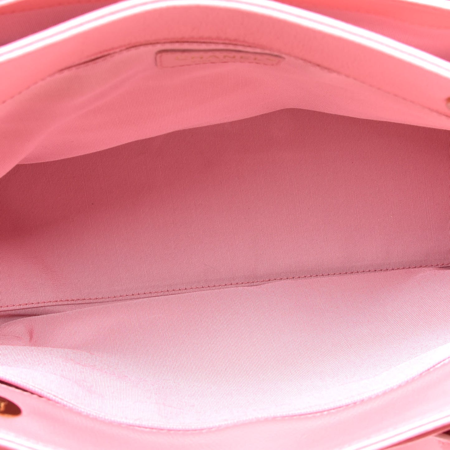 Calfskin Cerf Shopper Tote Pink
