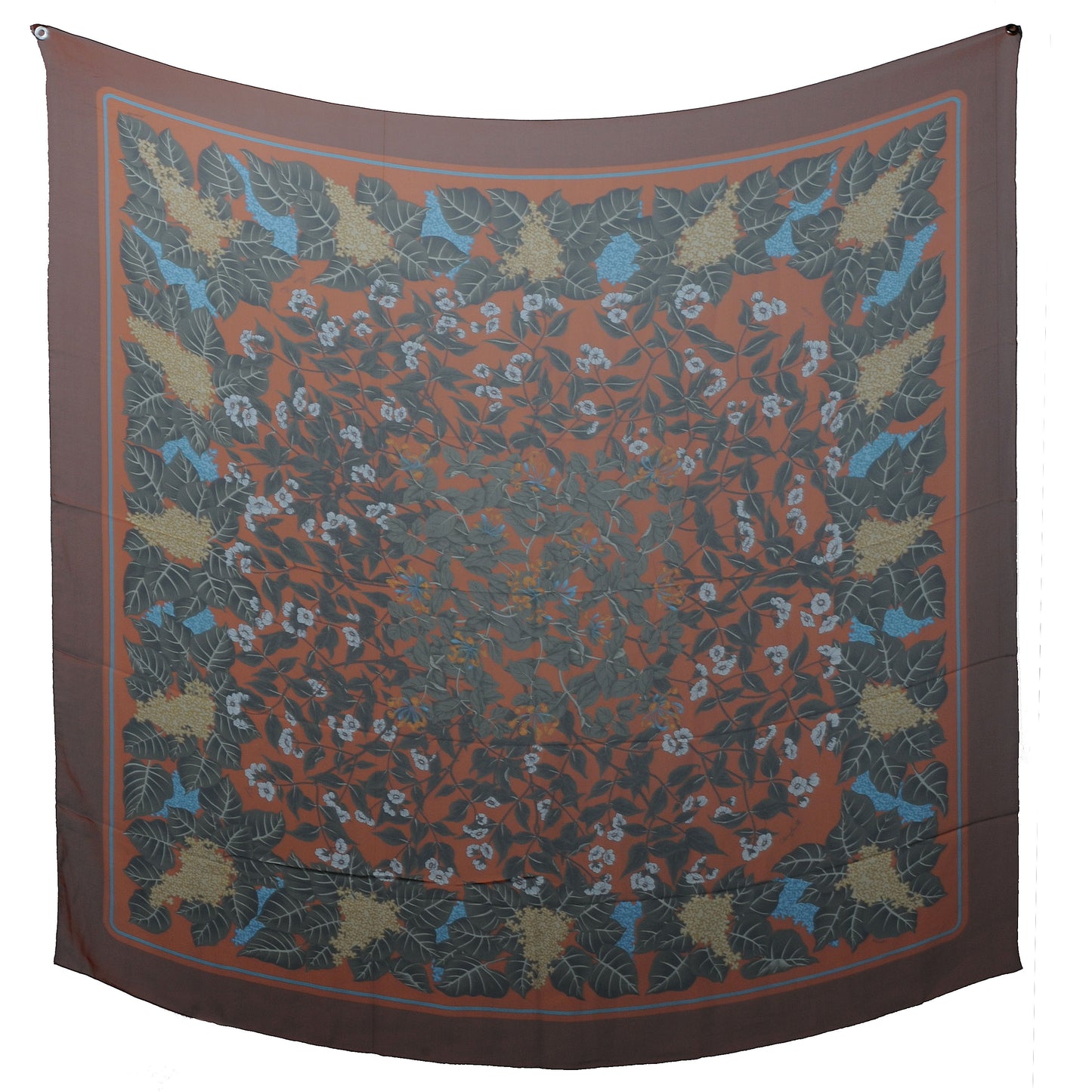 Silk Mousseline Chevrefeuille 140 Shawl Scarf