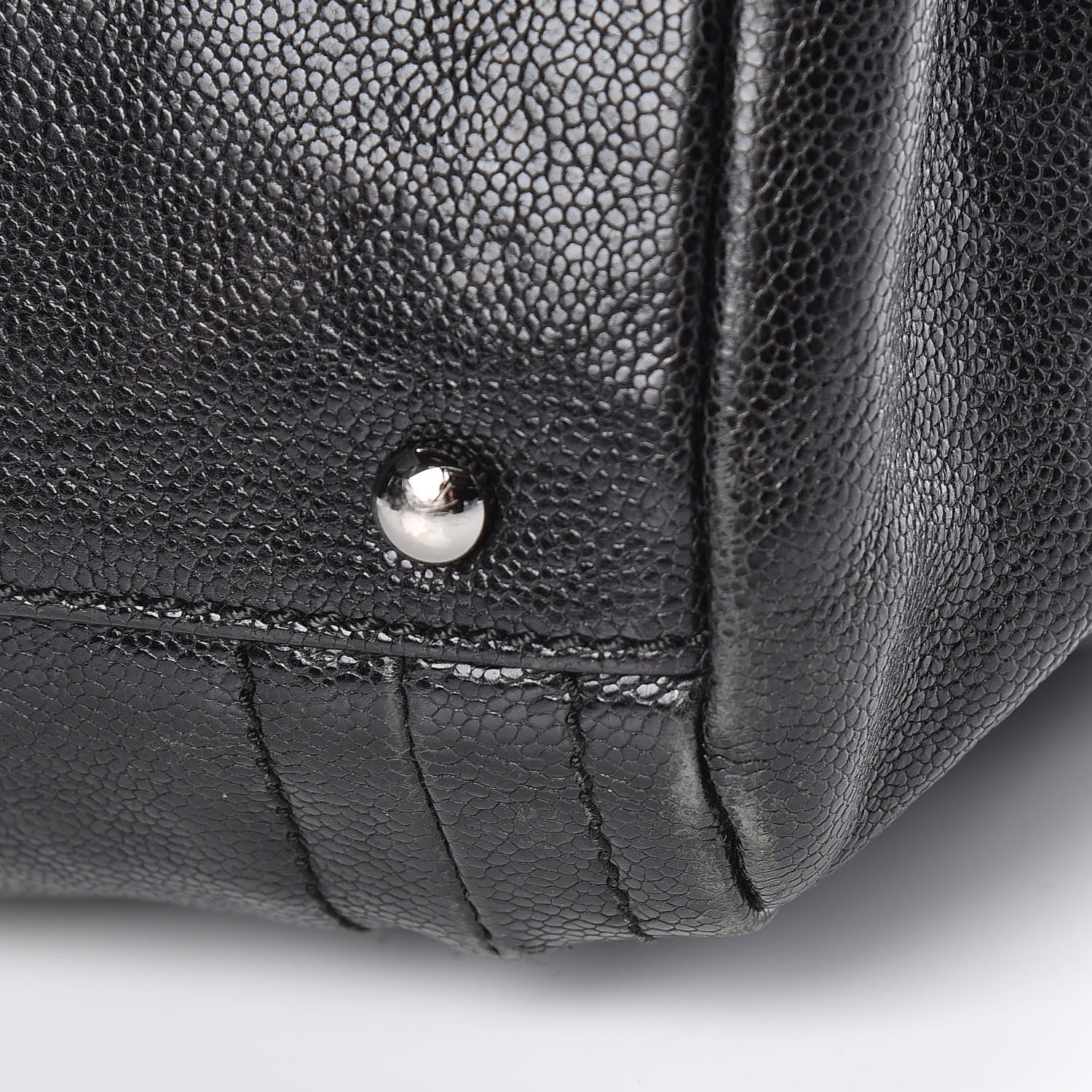 Chanel Glazed Caviar Modern Chain Tote Black 18 of 18