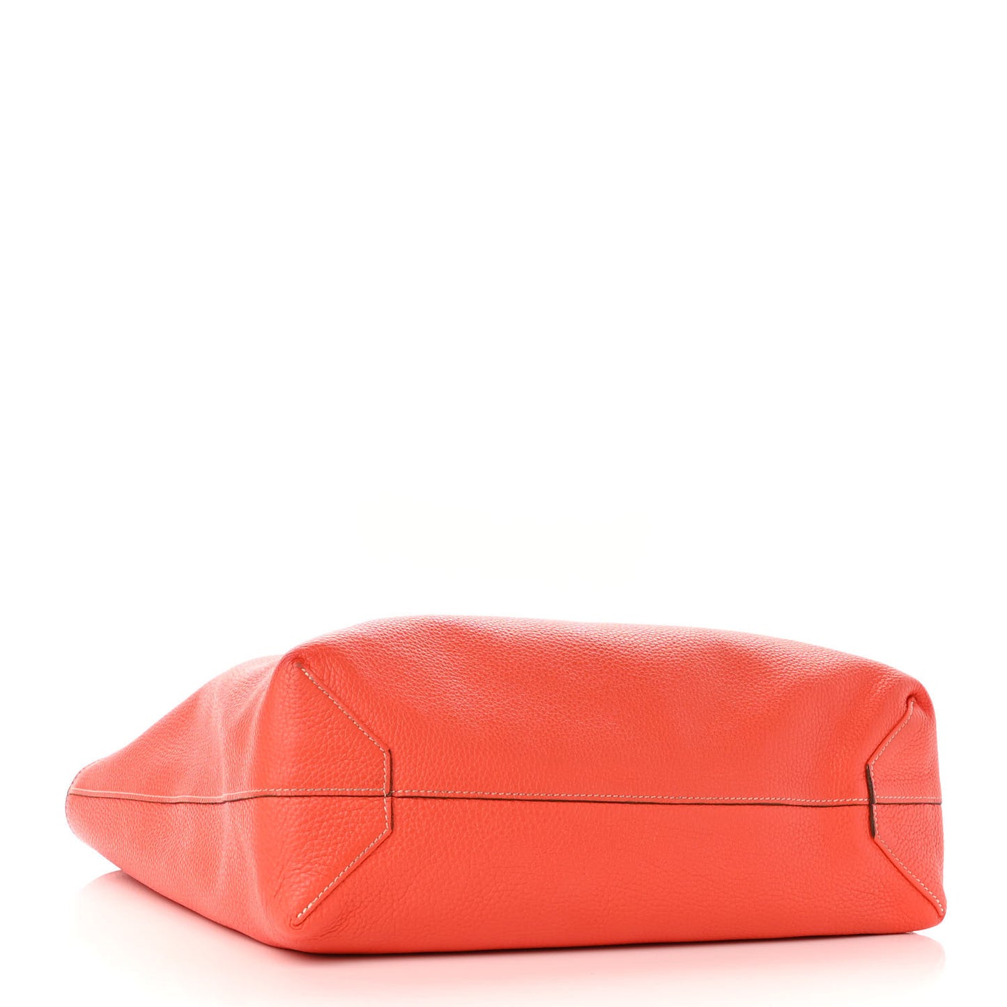 Taurillon Clemence Double Sens Reversible Tote Sanguine Rose Jaipur