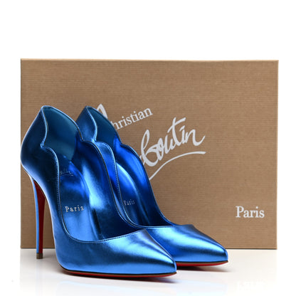 Christian Louboutin Kid Laminato Hot Chick 100 Pumps 36 Lin Alize 11 of 11