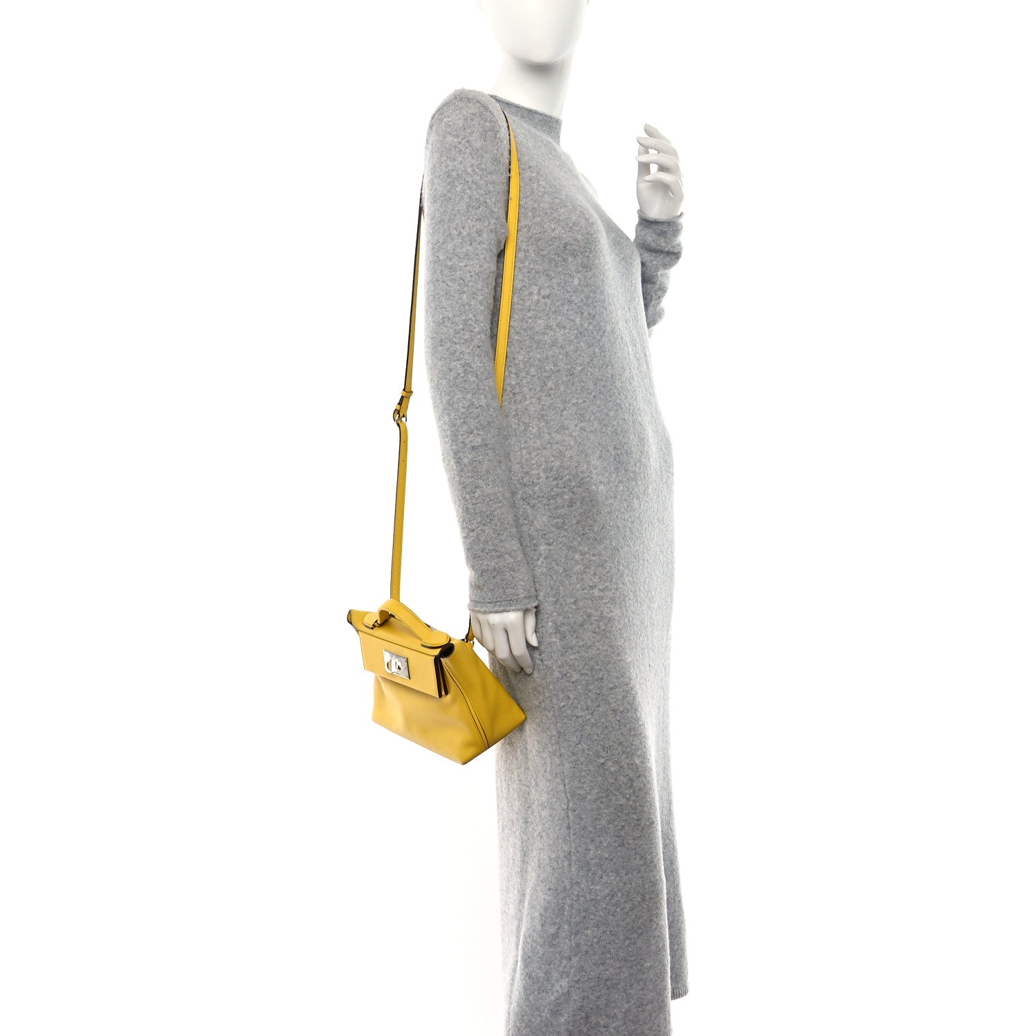 Hermes Evercolor Swift 24/24 21 Jaune Citron 2 of 10