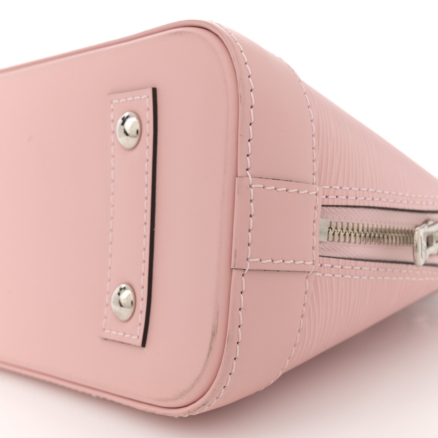 Louis Vuitton Epi Alma BB Rose Ballerine 10 of 14