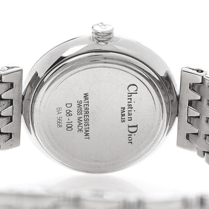 Christian Dior Stainless Steel Diamond 25mm Round Quartz Watch 5 of 5