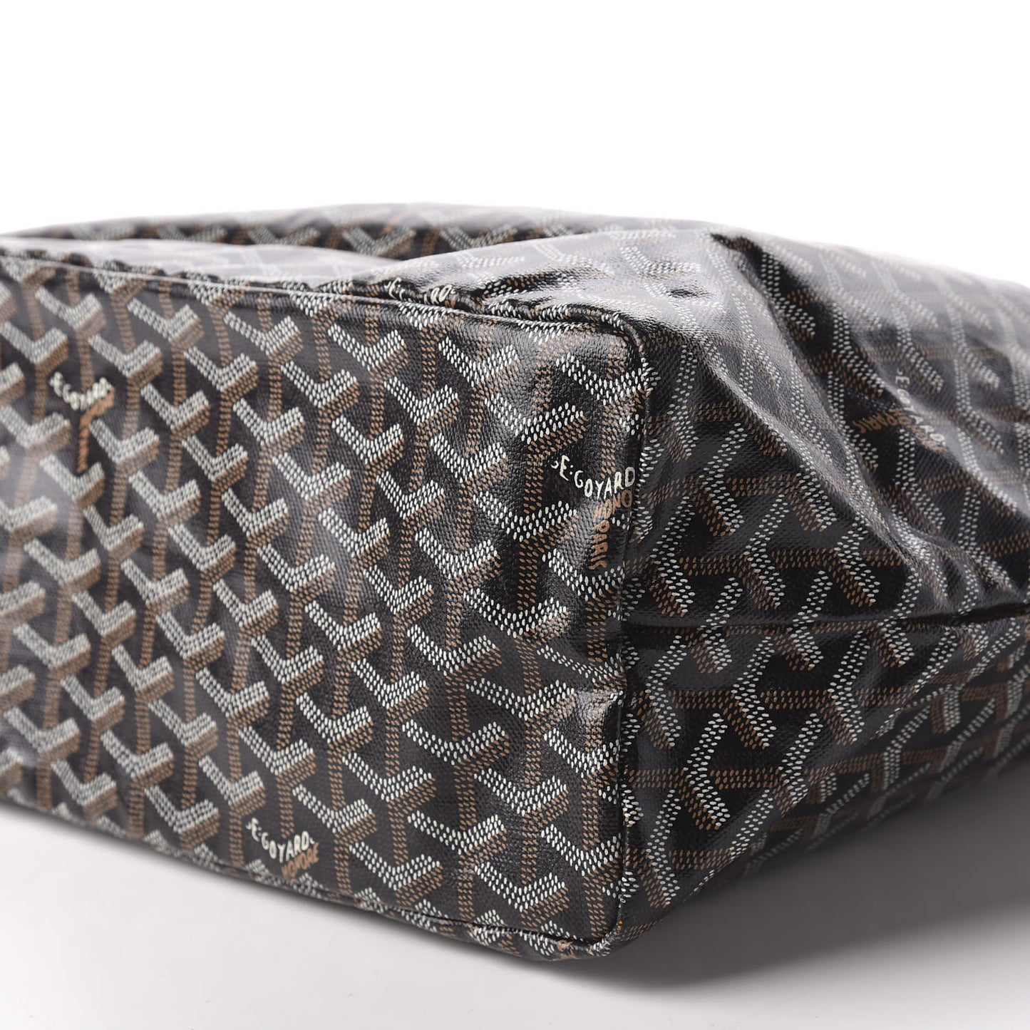 Goyardine Saint Louis PM Black Gold