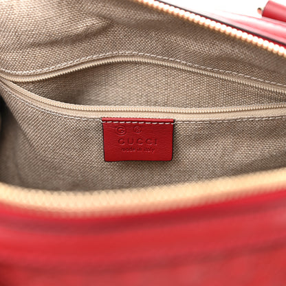 Gucci Microguccissima Medium Joy Boston Red 6 of 10