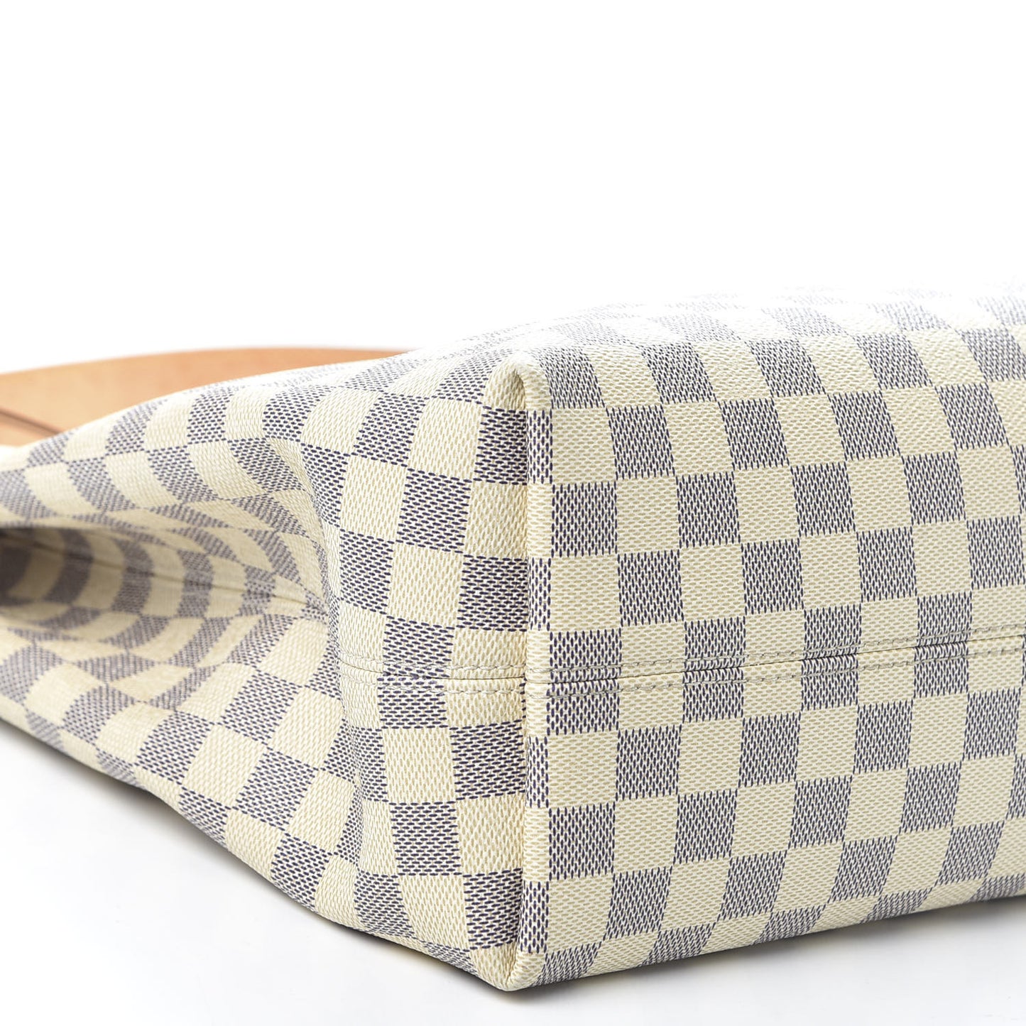 Damier Azur Graceful MM Rose Ballerine