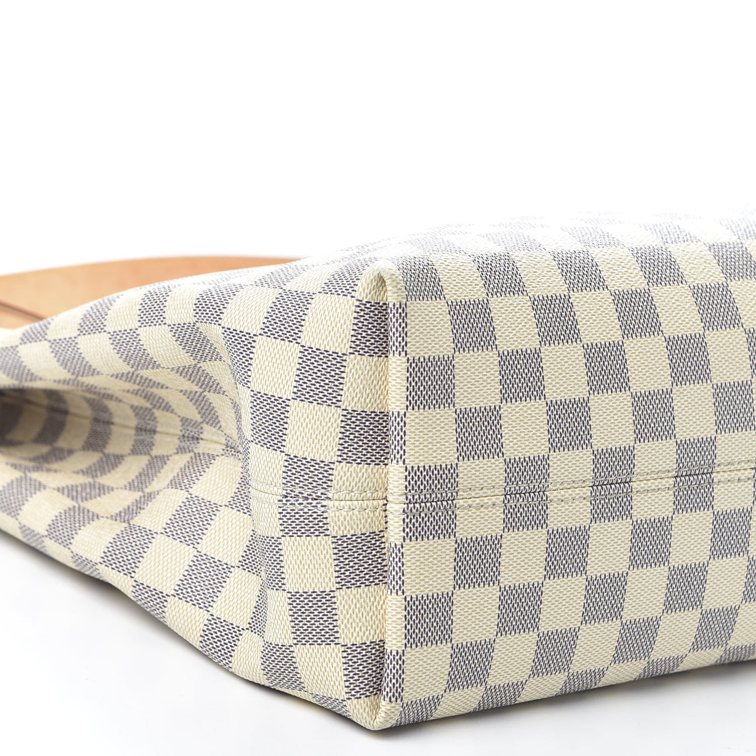 Louis Vuitton Damier Azur Graceful MM Rose Ballerine 5 of 11
