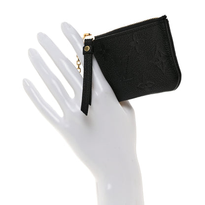 Louis Vuitton Empreinte Monogram Giant Key Pouch Black 2 of 7