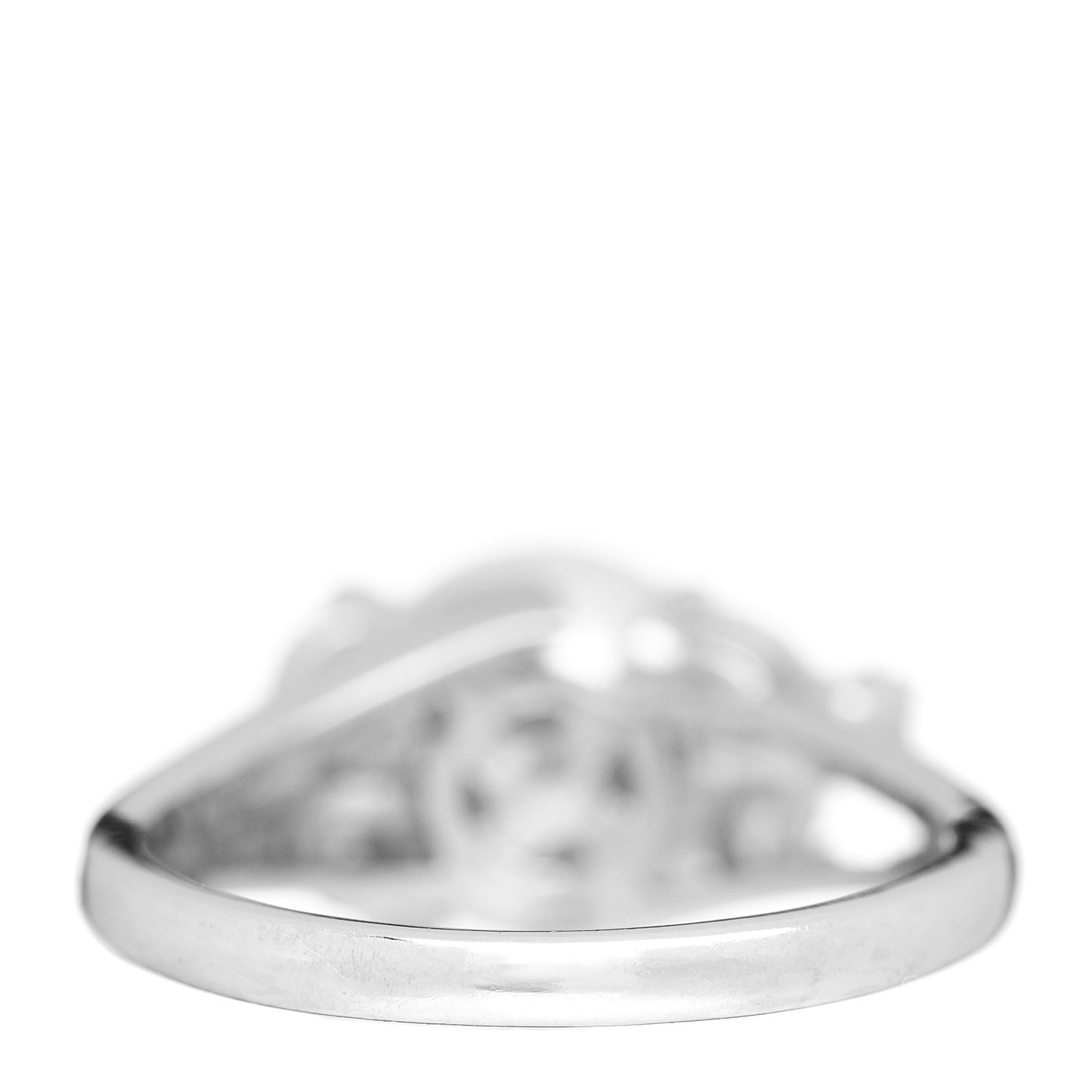 Platinum Diamond Akoya Pearl 9mm Ring 53 6.25