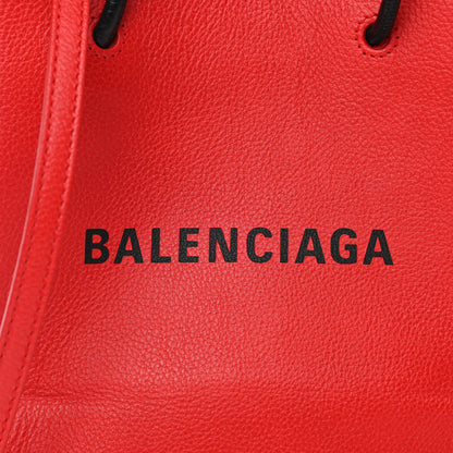 Balenciaga Calfskin Logo XXS Shopping Tote Red 8 of 10