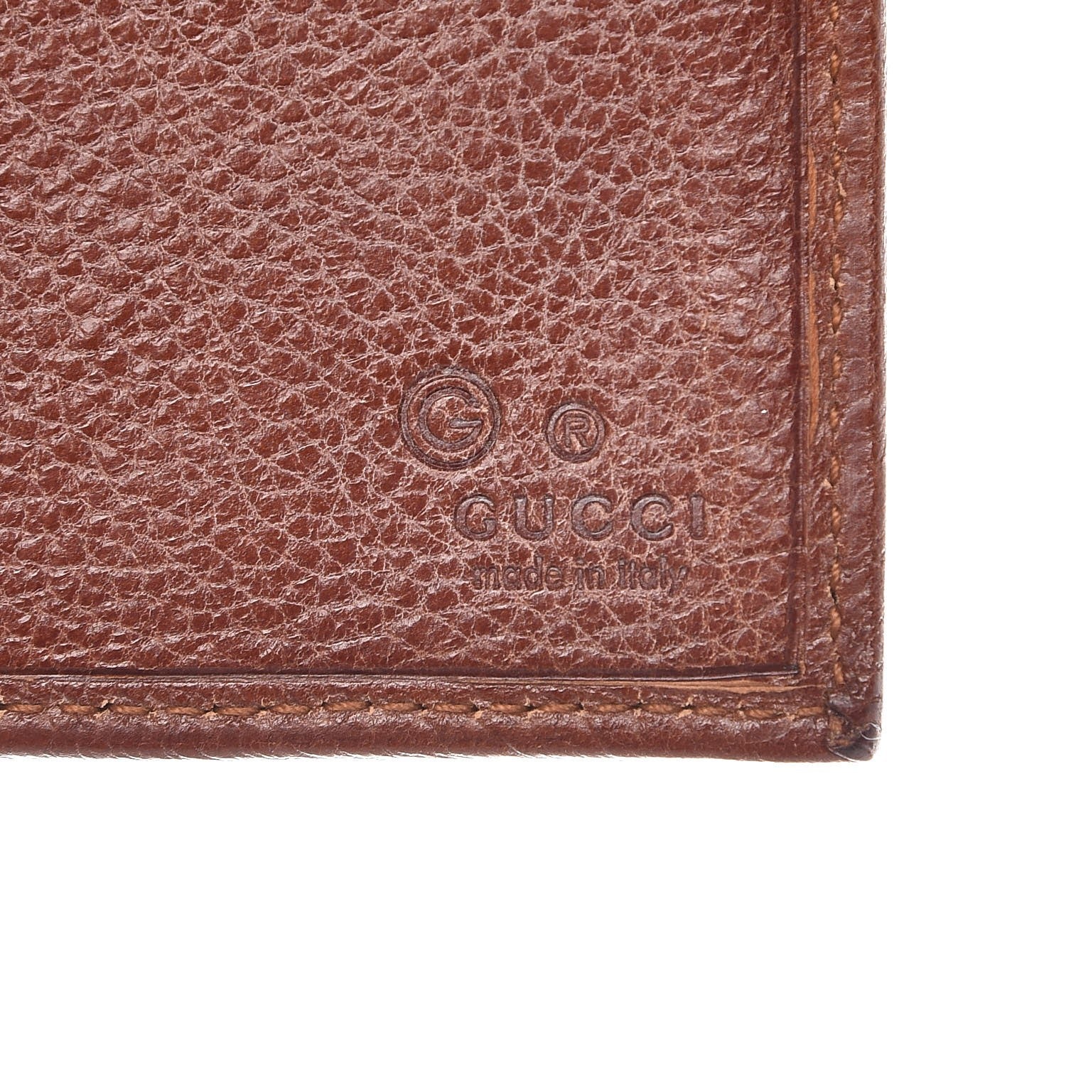 Gucci Monogram Continental Flap Wallet Brown 6 of 10