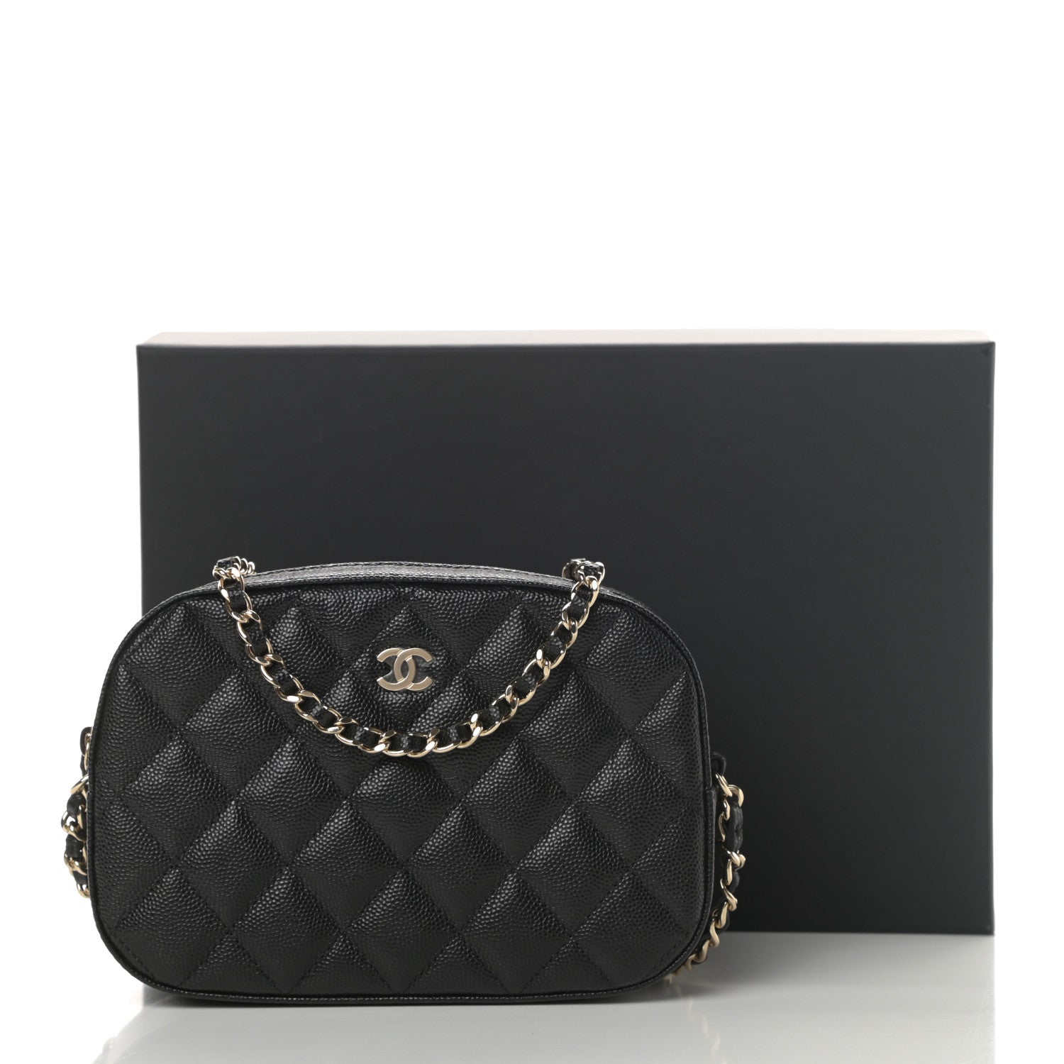 Chanel Caviar Quilted Vanity With Chain Black 12 of 12