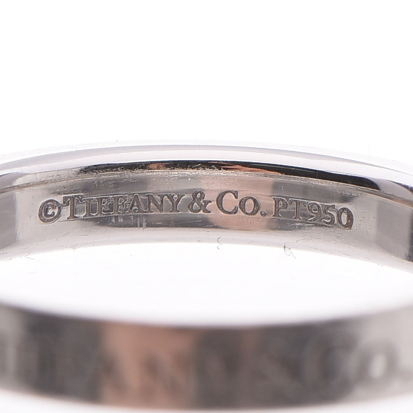 Platinum Band Ring 49.5 5