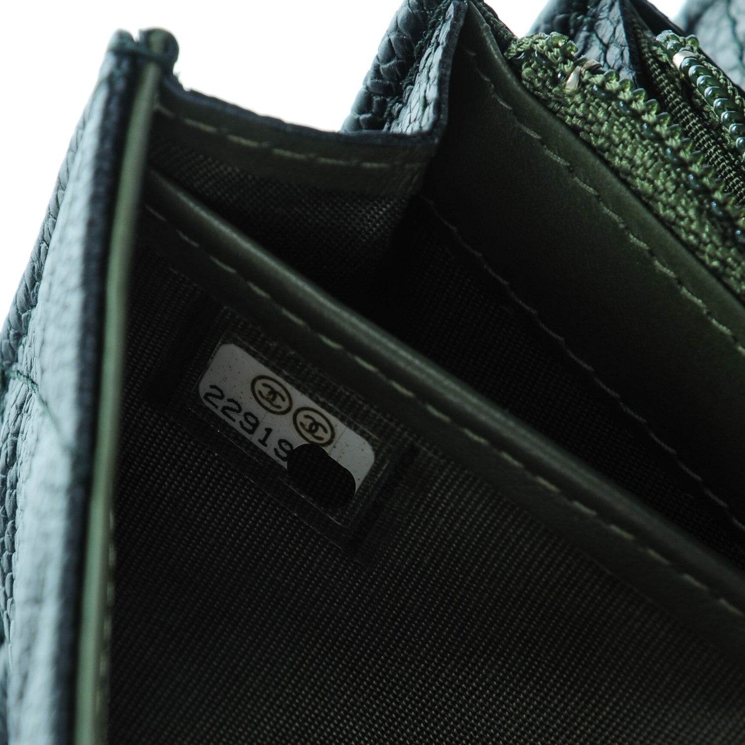 Chanel Caviar Quilted Boy Flap Wallet Black 8 of 8