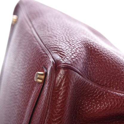 Hermes Fjord Birkin 35 Rouge H 40 of 41