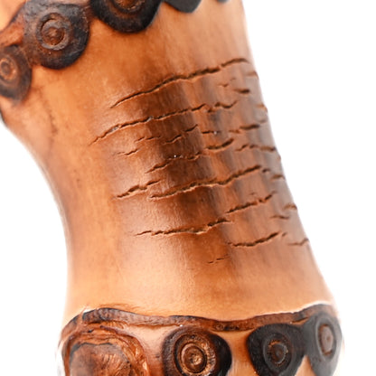 Gucci Monogram Jumbo GG Textured Dollar Calfskin Web Mini Bamboo 1947 Top Handle Bag Camel Ebony New Acero 13 of 15