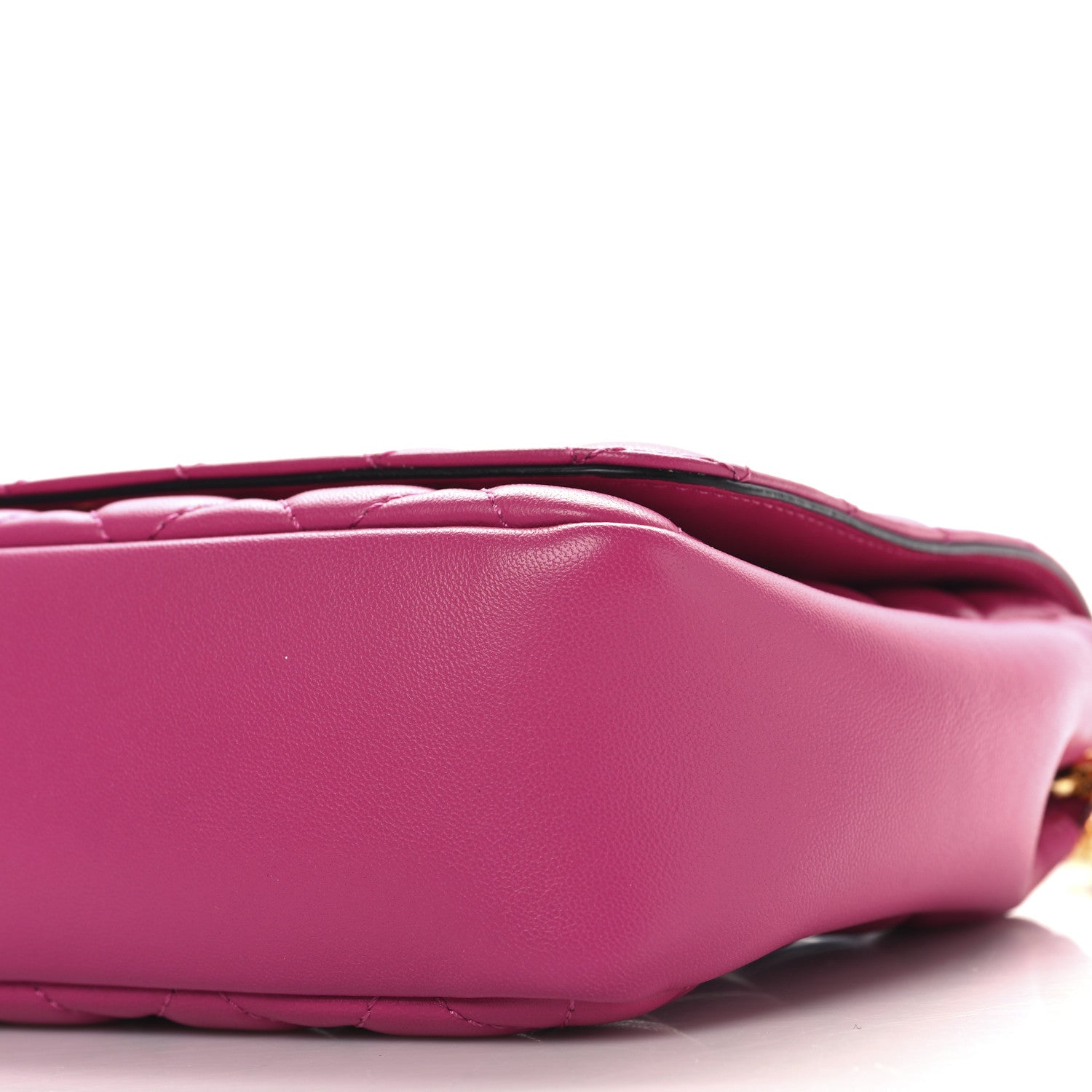 Versace Nappa Quilted Medusa Chain Crossbody Pink 9 of 9