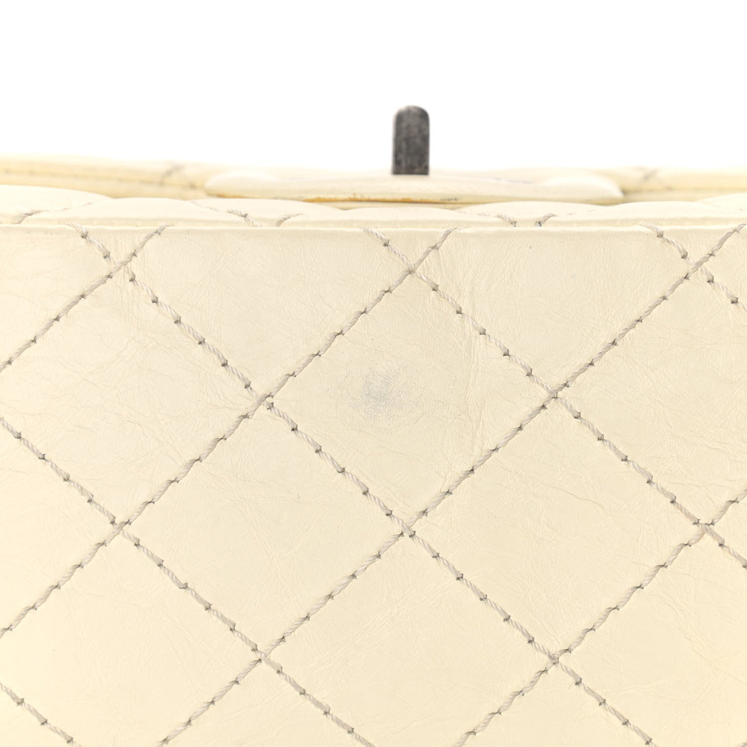 Chanel Aged Calfskin Quilted 2.55 Reissue 225 Flap White 10 of 13