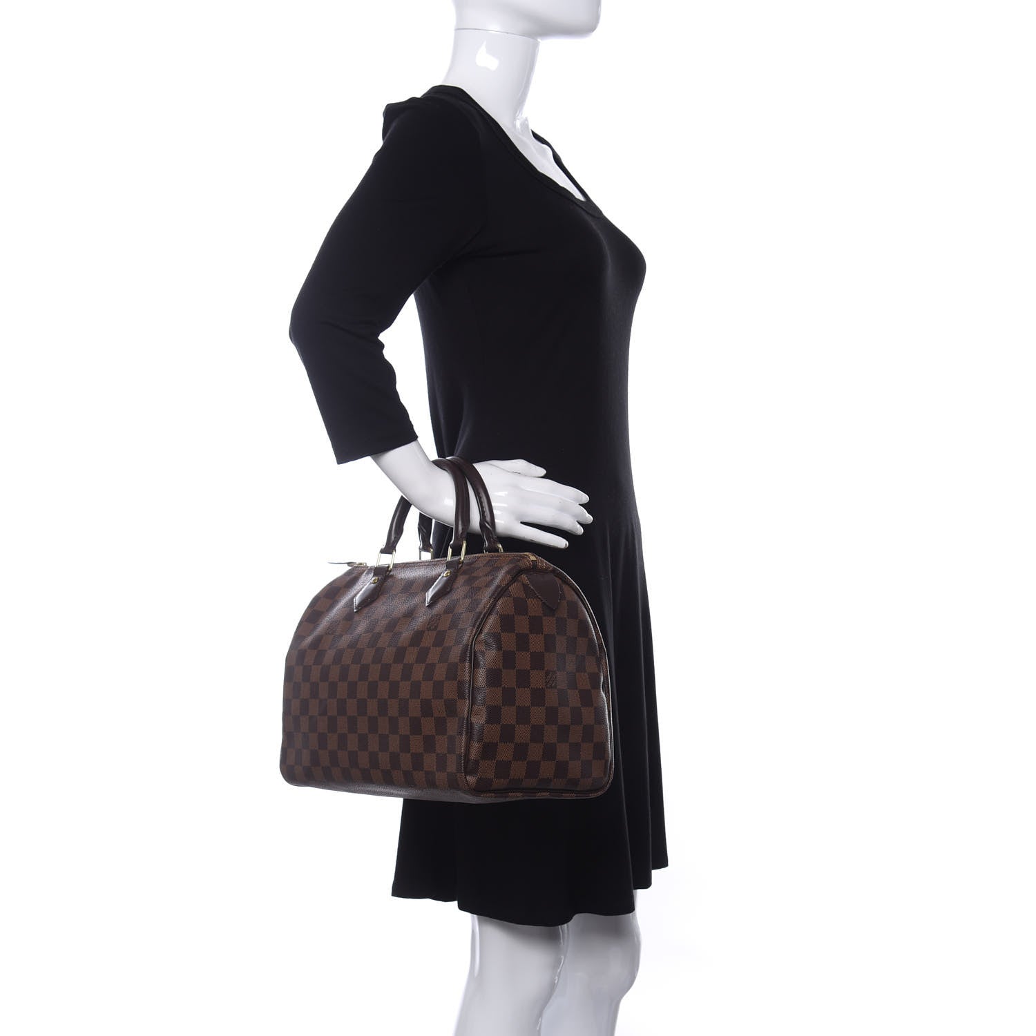 Louis Vuitton Damier Ebene Speedy 30 2 of 8