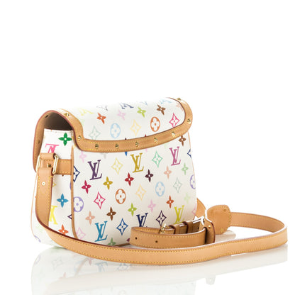 Louis Vuitton Monogram Multicolor Sologne White 3 of 7