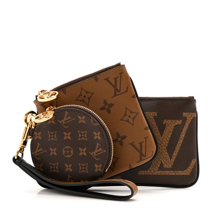Louis Vuitton Reverse Monogram Giant Trio Pouch 1 of 7