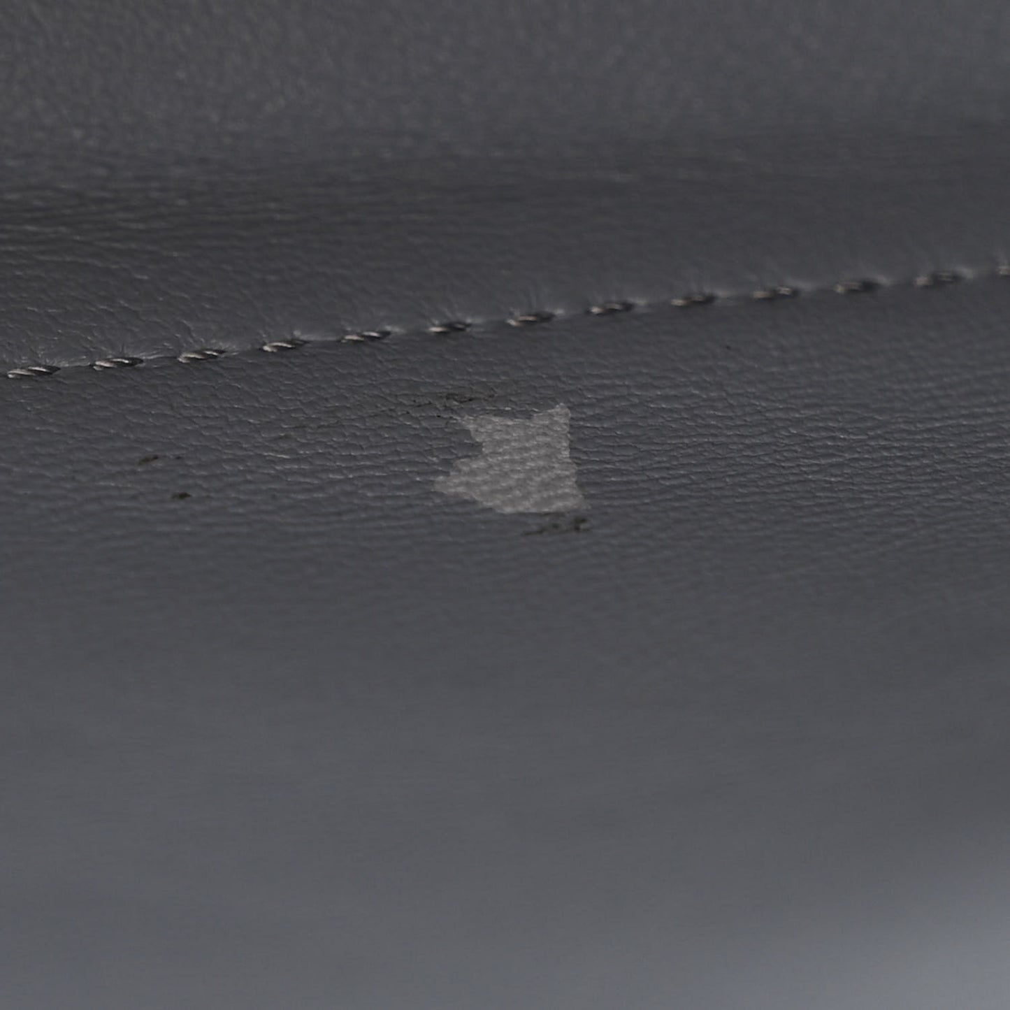 Vitello Seta Shiny Nappa Medium Peekaboo Iconic Satchel Cuoio Ardesia