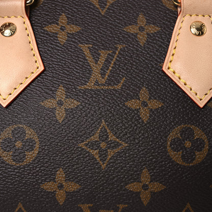 Louis Vuitton Monogram Speedy Bandouliere 20 Black 8 of 13