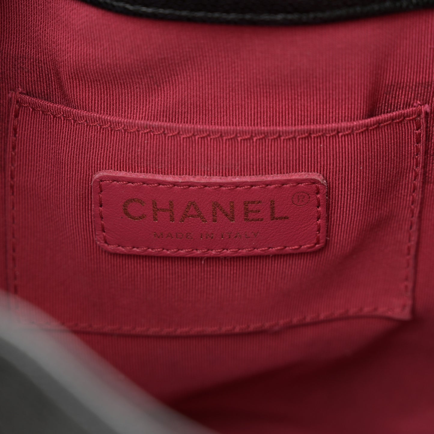 Caviar Quilted Fashion Therapy Bucket Drawstring Bag Black