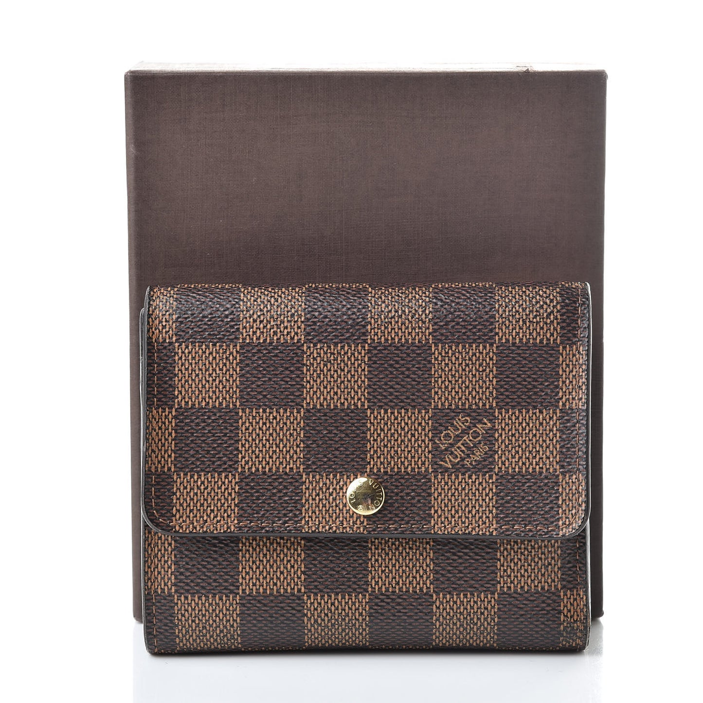 Damier Ebene Anais Wallet