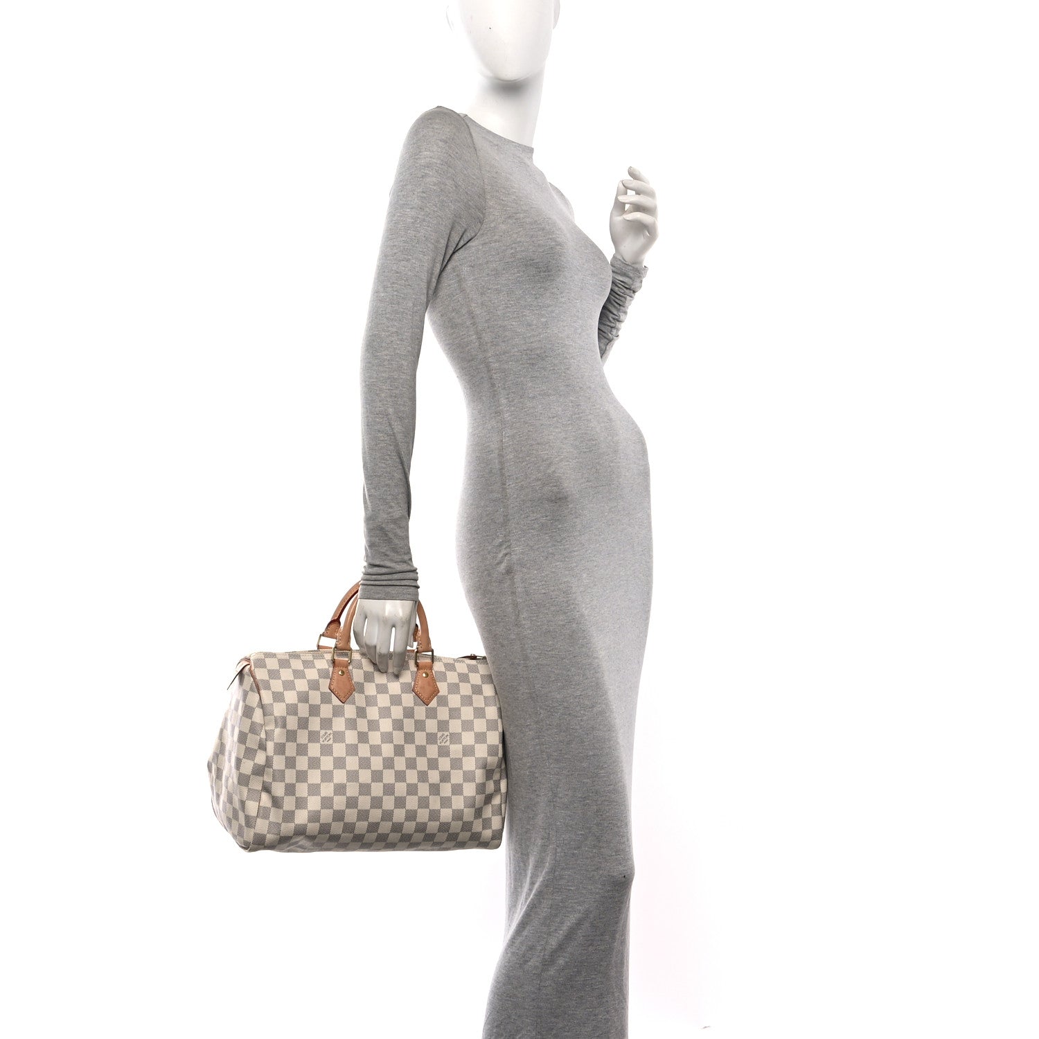 Louis Vuitton Damier Azur Speedy 35 2 of 9