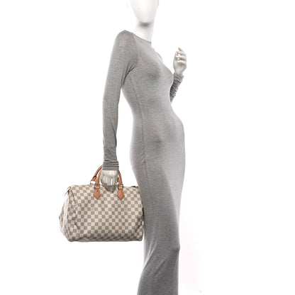 Louis Vuitton Damier Azur Speedy 35 2 of 9