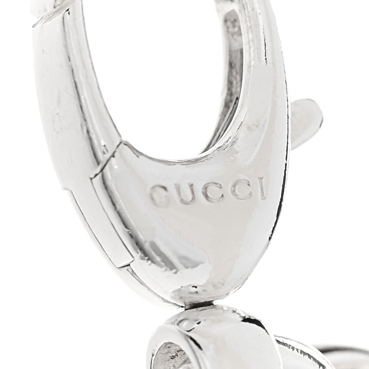Sterling Silver G Heart Charm Link Bracelet