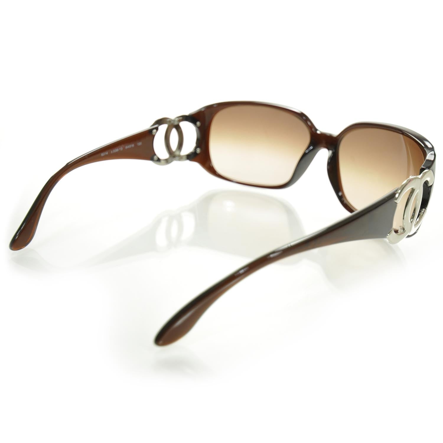 Chanel CC Sunglasses 6014 Brown 2 of 7