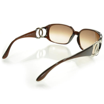 Chanel CC Sunglasses 6014 Brown 2 of 7
