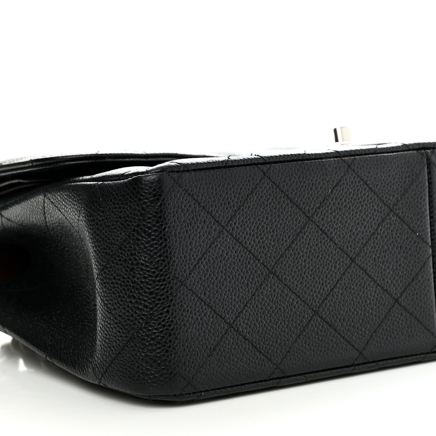 Chanel Caviar Quilted Jumbo Double Flap Black 9 of 12