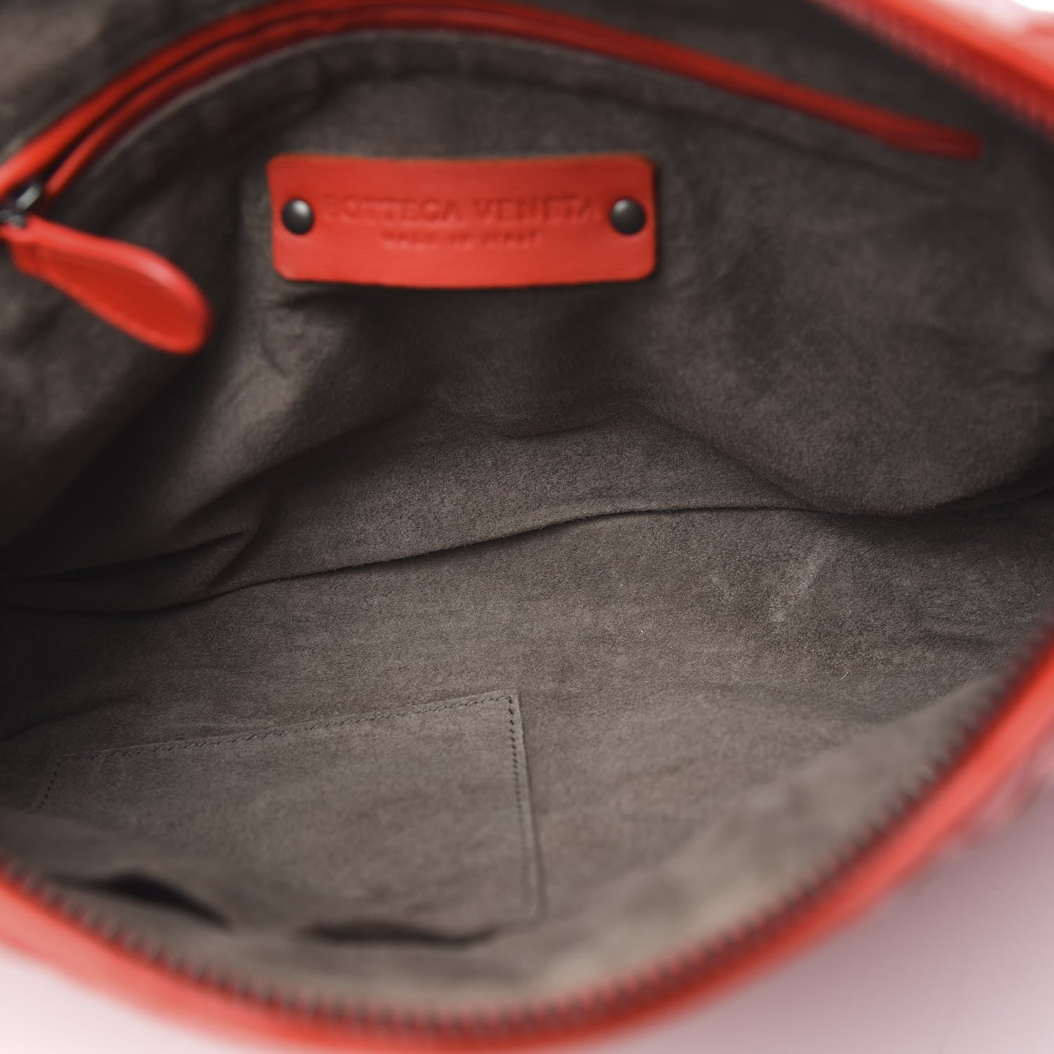 Bottega Veneta Nappa Intrecciato Nodini Crossbody Messenger New Red 5 of 10