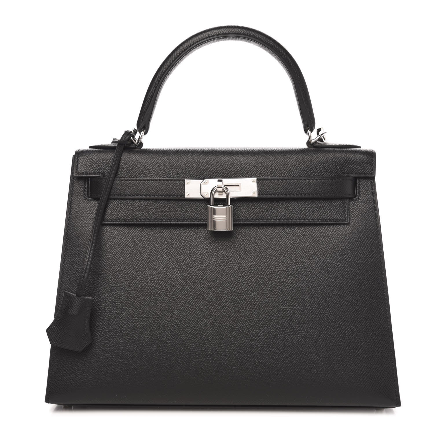 Hermes Epsom Kelly Sellier 28 Black 1 of 10
