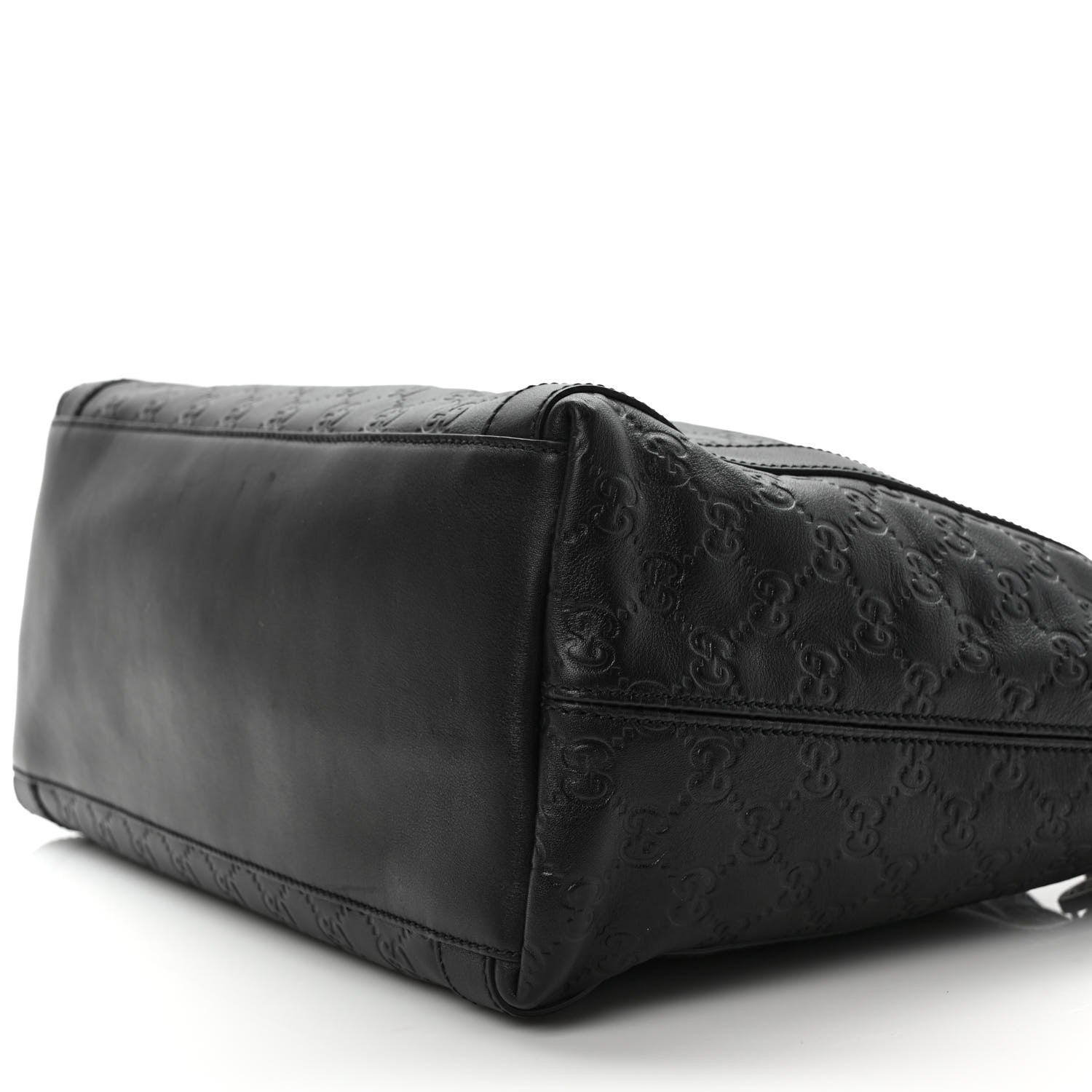 Gucci Guccissima Medium Miss GG Top Handle Bag Black 8 of 8