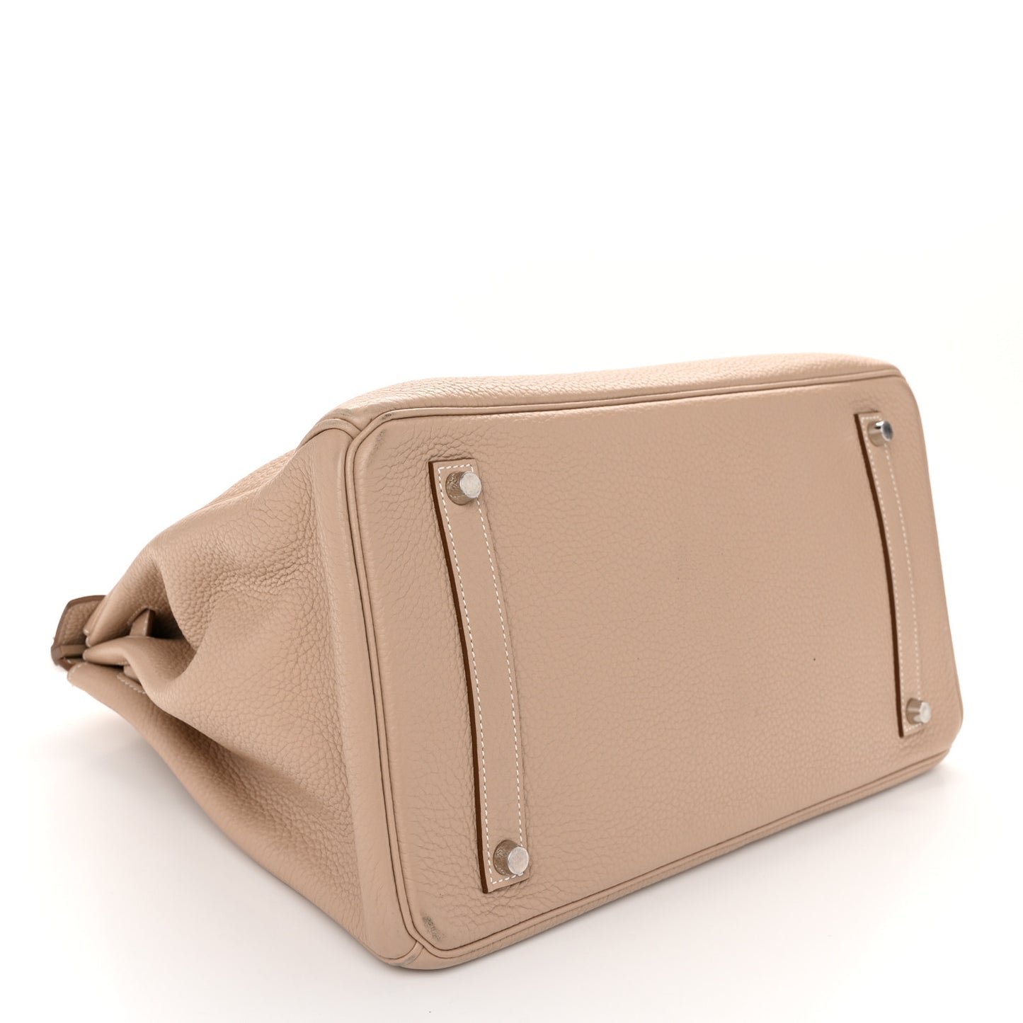 Taurillon Clemence Birkin 35 Gris Tourterelle