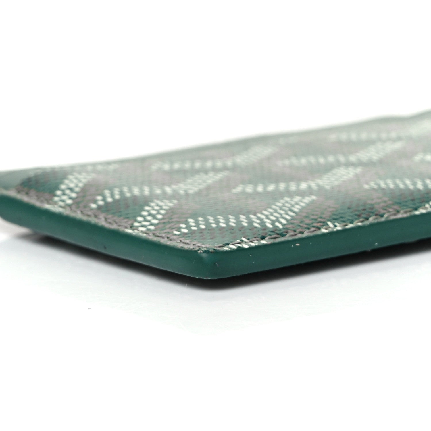 Goyard Goyardine Saint Sulpice Card Holder Green 7 of 9
