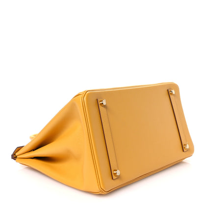 Hermes Epsom Birkin 35 Jaune Ambre 4 of 11