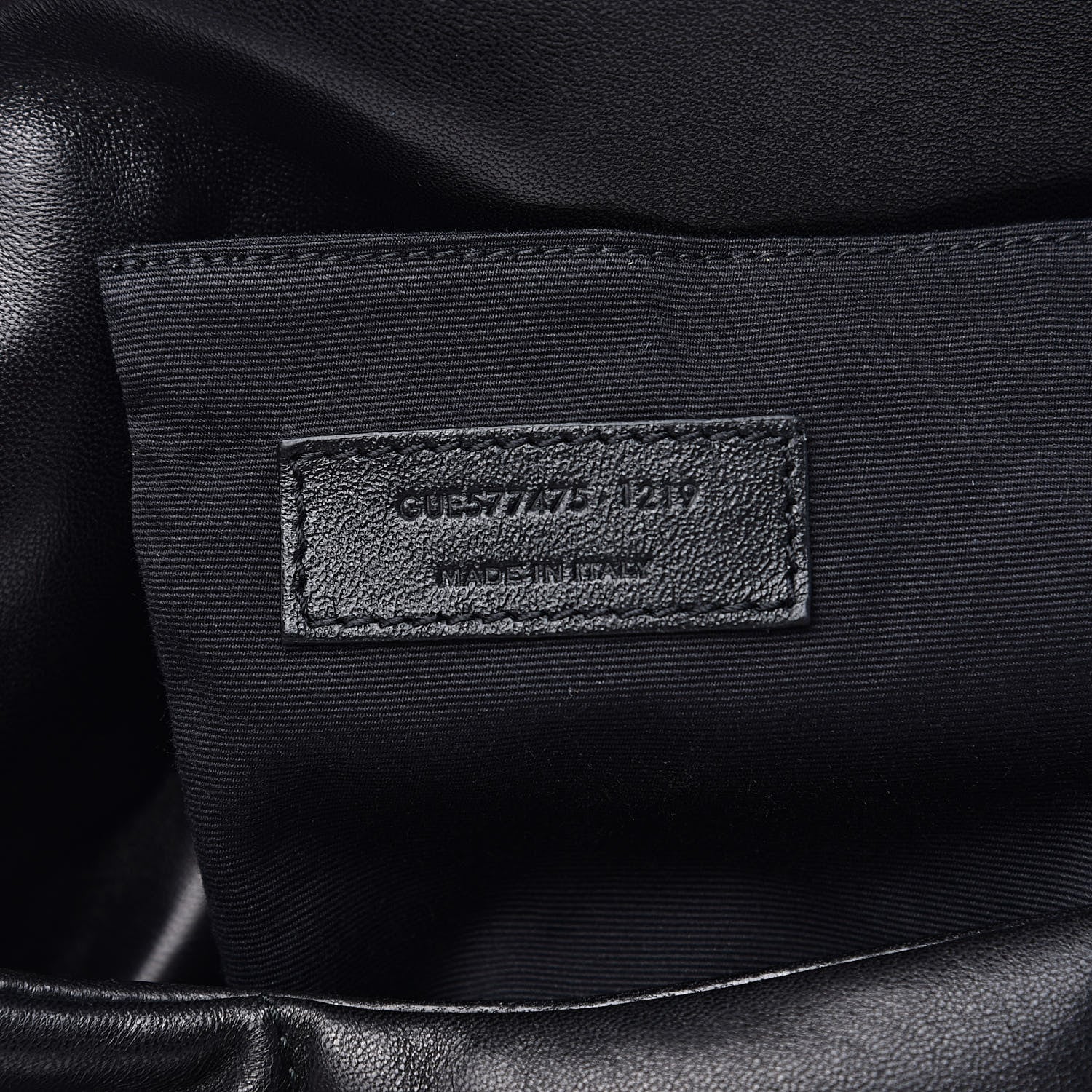 Saint Laurent Lambskin Quilted Medium Loulou Puffer Monogram Chain Satchel Black 6 of 11