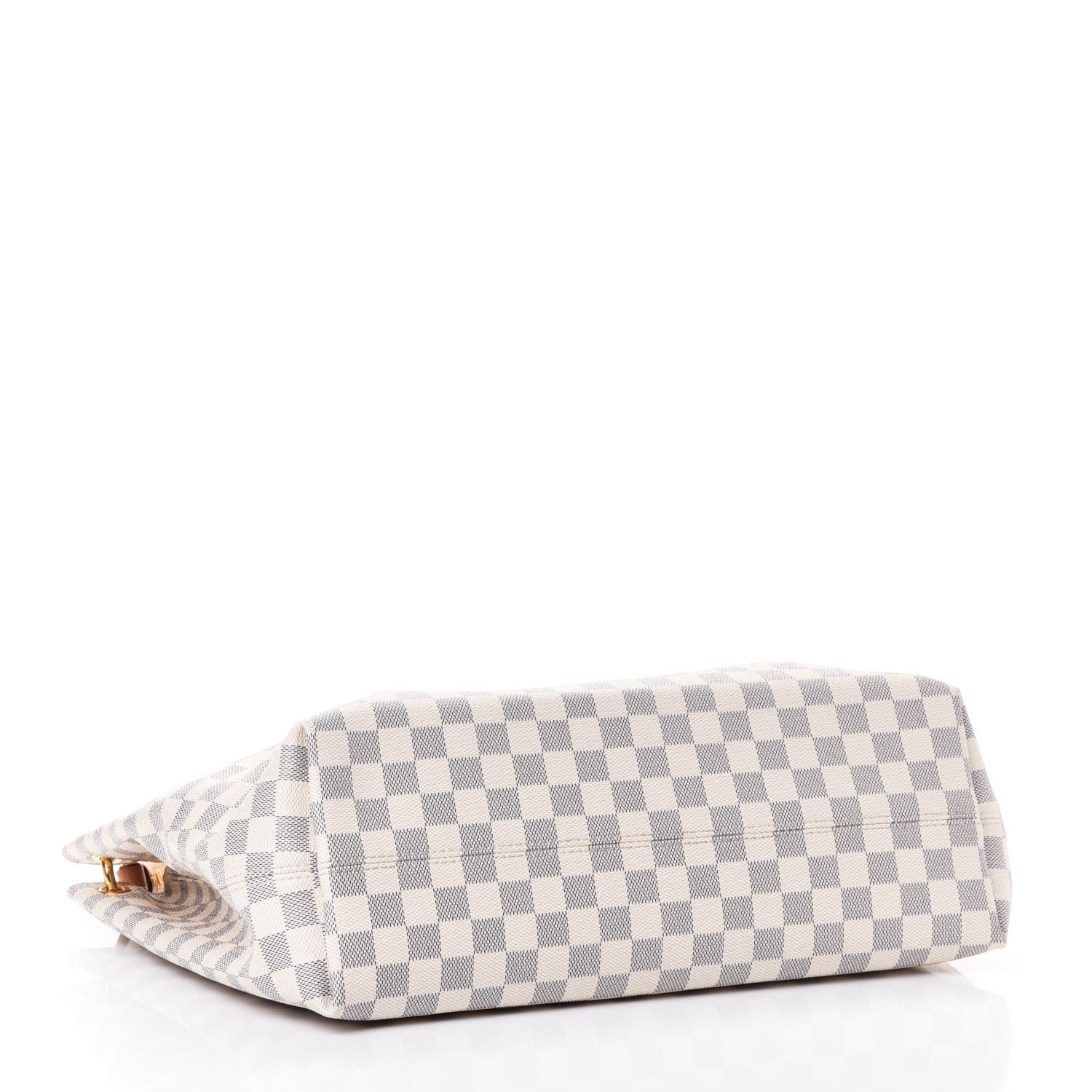 Louis Vuitton Damier Azur Graceful MM Rose Ballerine 3 of 4