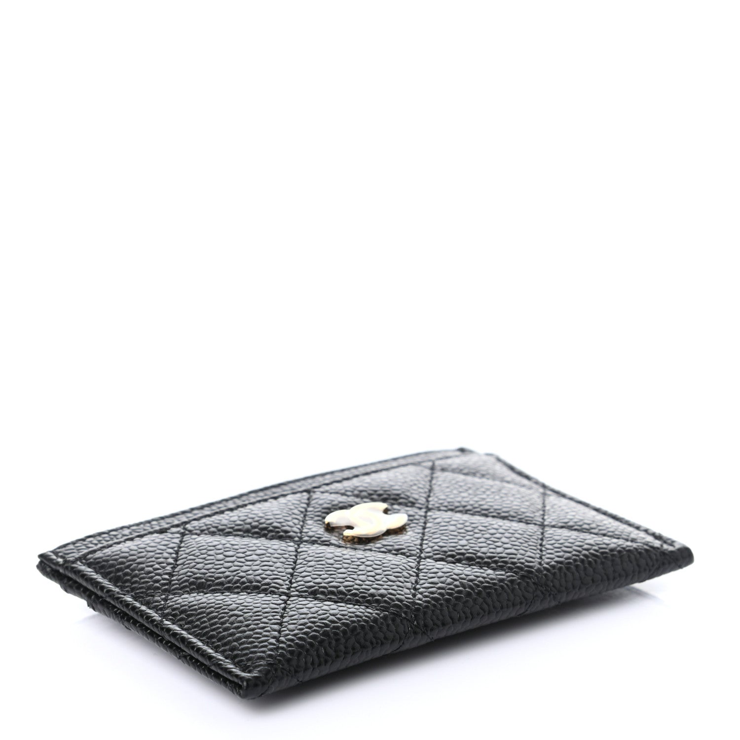 Chanel Caviar Quilted Card Holder Black 4 of 8