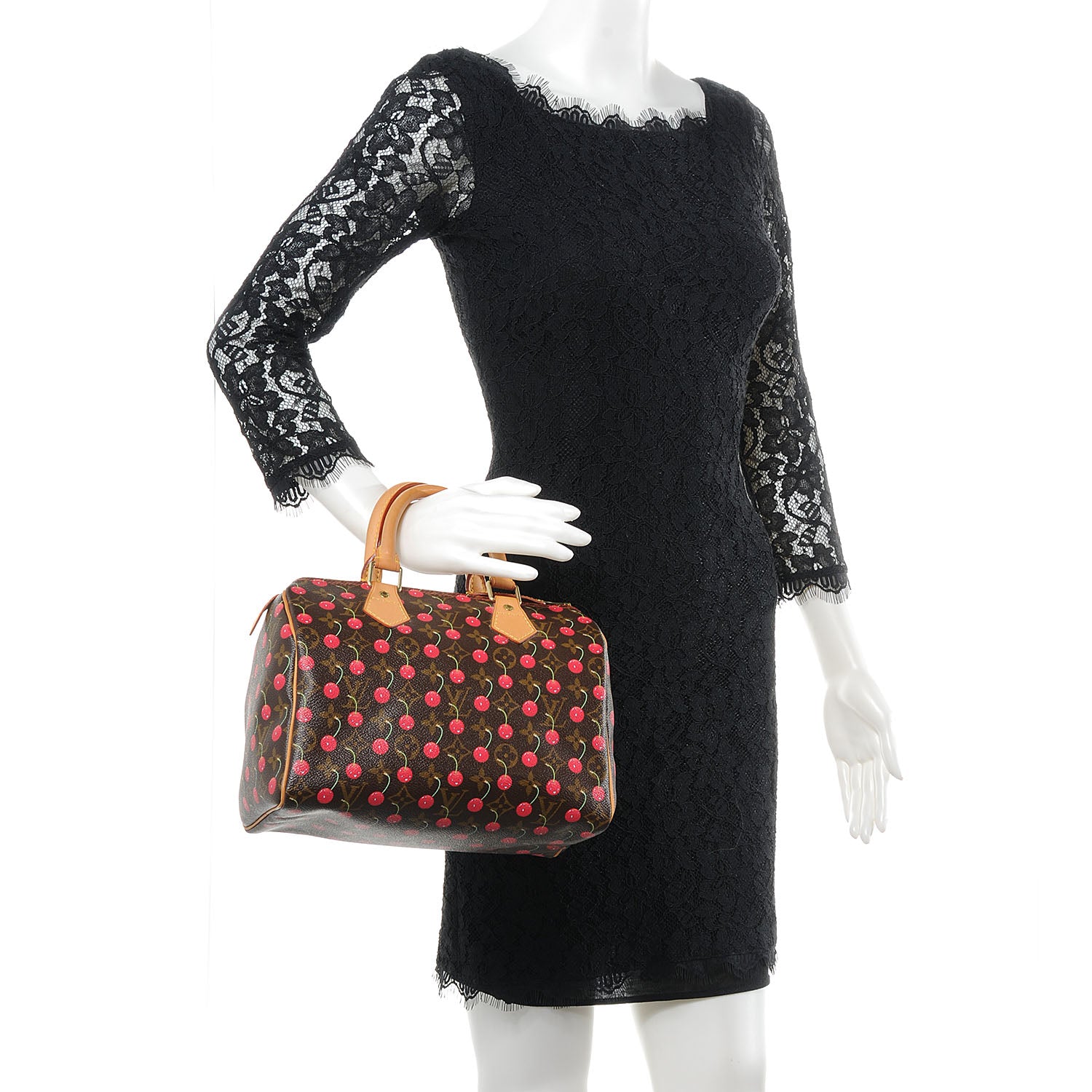 Louis Vuitton Monogram Cerises Speedy 25 2 of 8