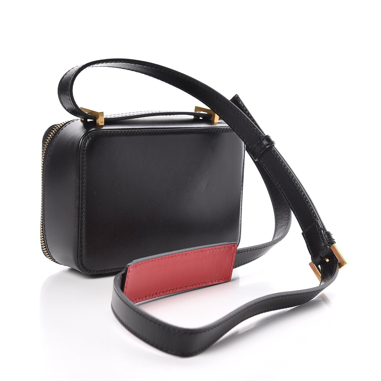 Valentino Garavani Smooth Calfskin VSling Crossbody Bag Black 3 of 9